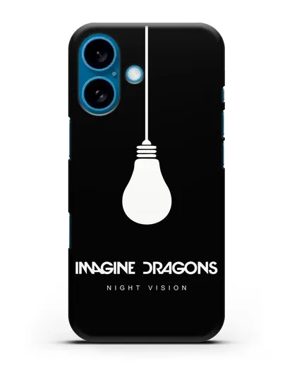 Чехол Imagine Dragons Night Vision силиконовый для iPhone 16