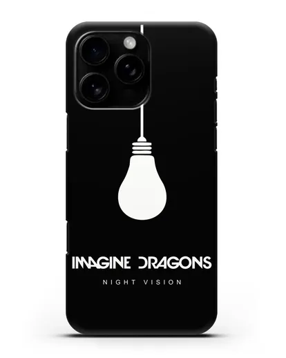 Чехол Imagine Dragons Night Vision силиконовый для iPhone 16 Pro Max