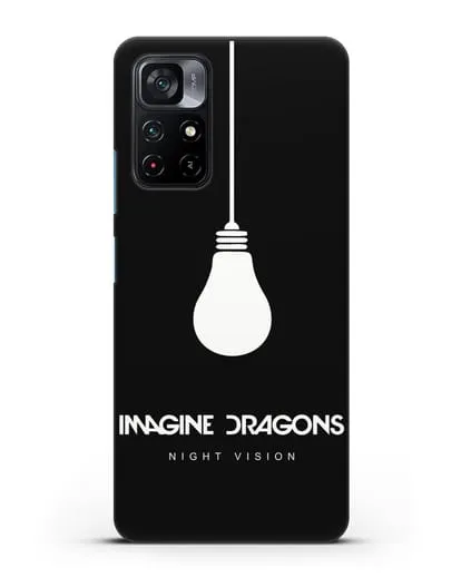 Чехол Imagine Dragons Night Vision силиконовый для Xiaomi Poco M4 Pro 5G