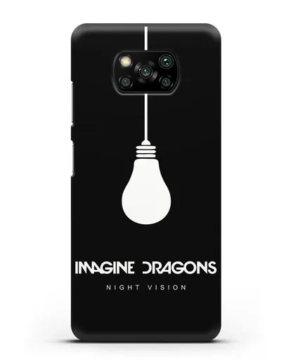 Чехол Imagine Dragons Night Vision силиконовый для Xiaomi Poco X3 Pro