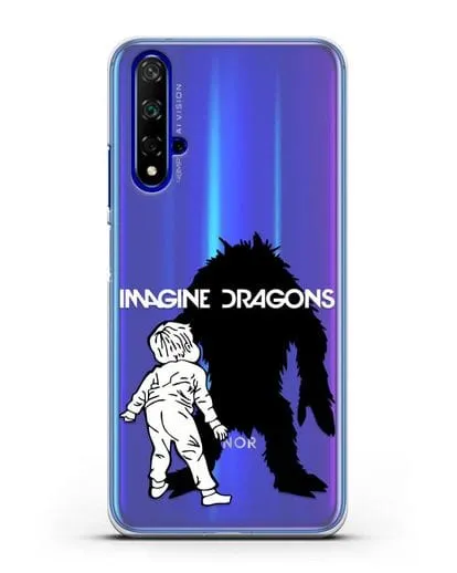Чехол с изображением Imagine Dragons силиконовый для Honor 20
