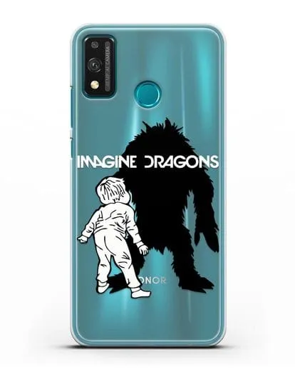 Чехол с изображением Imagine Dragons силиконовый для Honor 9X lite