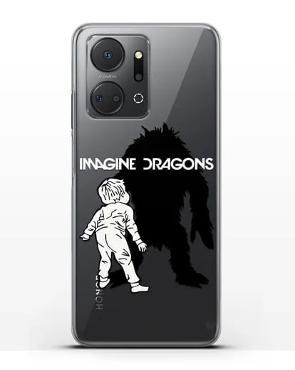 Чехол с изображением Imagine Dragons силиконовый для Honor X7a