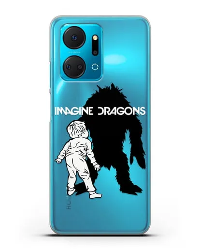 Чехол с изображением Imagine Dragons силиконовый для Honor X7a Plus