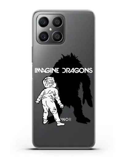 Чехол с изображением Imagine Dragons силиконовый для Honor X8