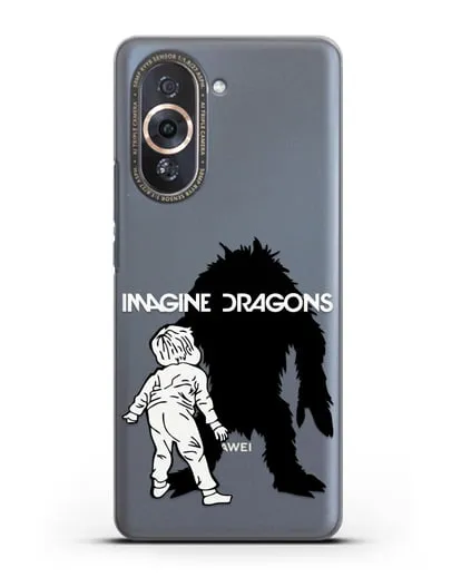 Чехол с изображением Imagine Dragons силиконовый для Huawei Nova 10