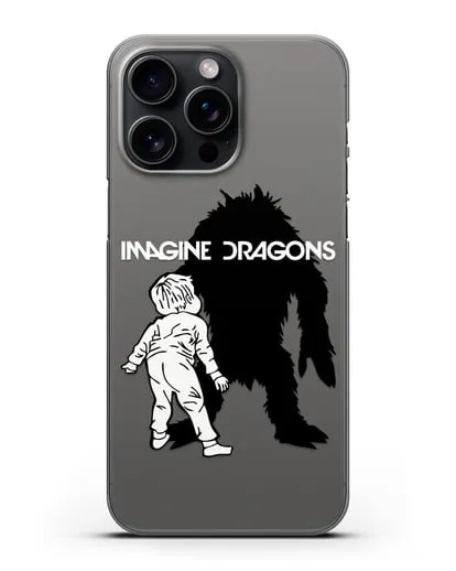 Чехол с изображением Imagine Dragons силиконовый для iPhone 15 Pro Max