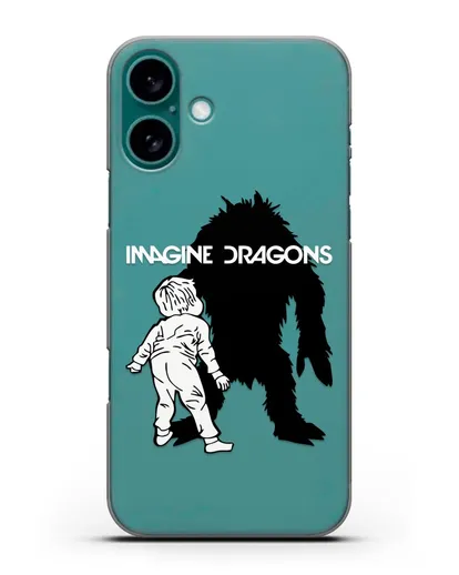 Чехол с изображением Imagine Dragons силиконовый для iPhone 16 Plus