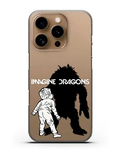 Чехол с изображением Imagine Dragons силиконовый для iPhone 16 Pro
