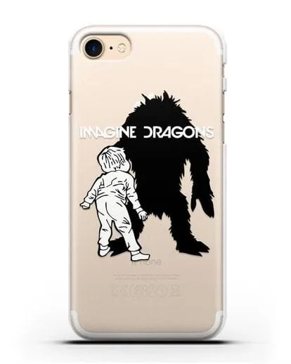 Чехол с изображением Imagine Dragons силиконовый для iPhone 8