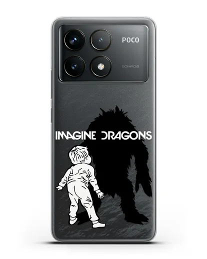 Чехол с изображением Imagine Dragons силиконовый для Xiaomi Poco F6 Pro