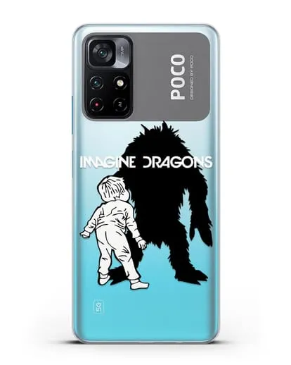 Чехол с изображением Imagine Dragons силиконовый для Xiaomi Poco M4 Pro 5G