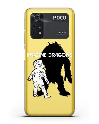 Чехол с изображением Imagine Dragons силиконовый для Xiaomi Poco M4 Pro 4G