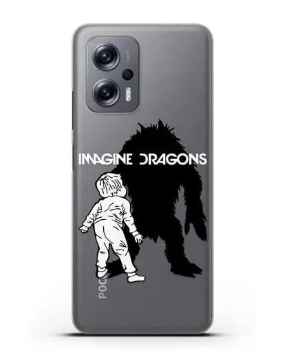 Чехол с изображением Imagine Dragons силиконовый для Xiaomi Poco X4 GT