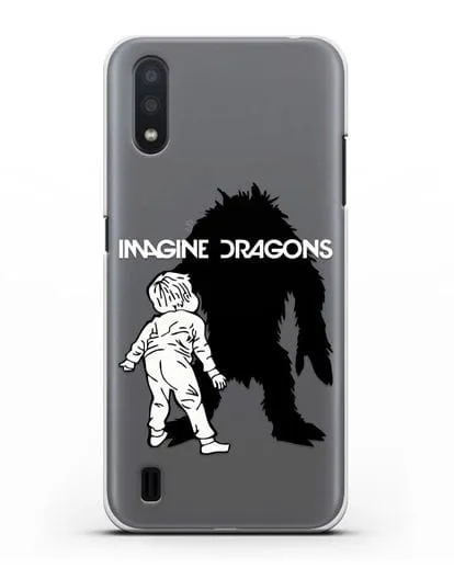 Чехол с изображением Imagine Dragons силиконовый для Samsung Galaxy A01 [SM-A015F]