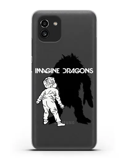 Чехол с изображением Imagine Dragons силиконовый для Samsung Galaxy A03 [SM-A035]