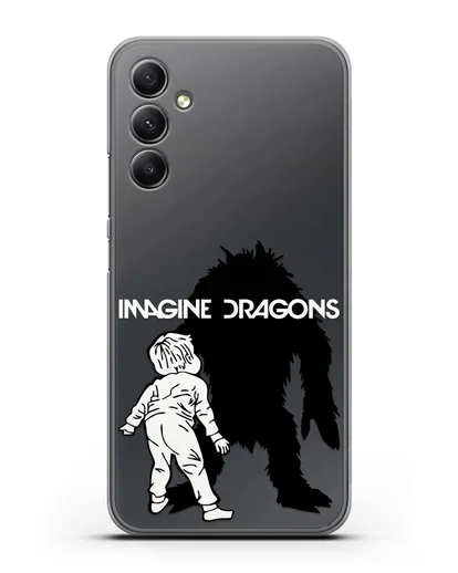 Чехол с изображением Imagine Dragons силиконовый для Samsung Galaxy A34 [SM-A346]