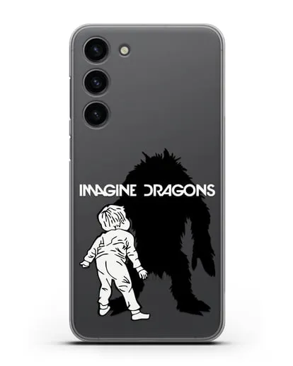 Чехол с изображением Imagine Dragons силиконовый для Samsung Galaxy S23 Plus [SM-S916]