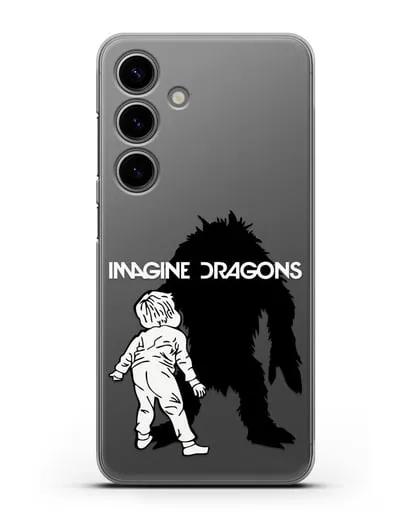 Чехол с изображением Imagine Dragons силиконовый для Samsung Galaxy S24