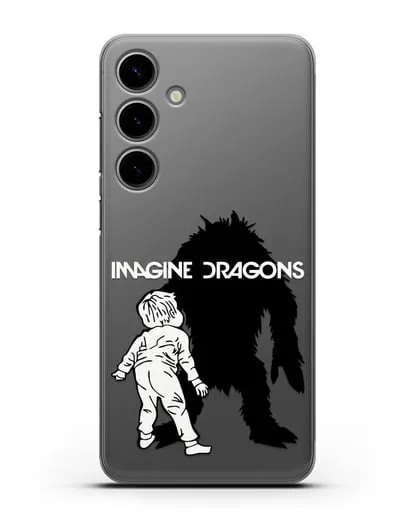 Чехол с изображением Imagine Dragons силиконовый для Samsung Galaxy S24 Plus