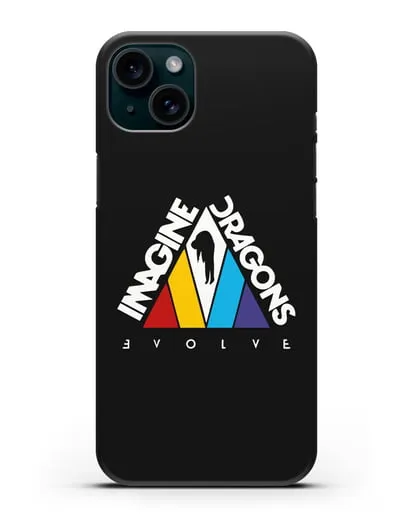 Чехол Imagine Dragons Evolve силиконовый для iPhone 15 Plus
