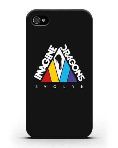 Чехол Imagine Dragons Evolve силиконовый для iPhone 4/4s