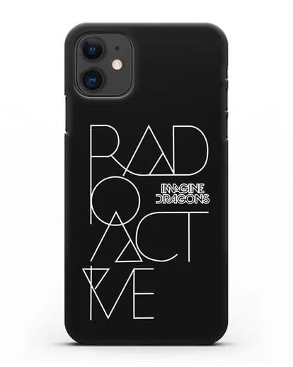 Чехол Imagine Dragons с изображением песни Radioactive силиконовый для iPhone 11