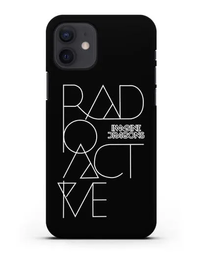 Чехол Imagine Dragons с изображением песни Radioactive силиконовый для iPhone 12