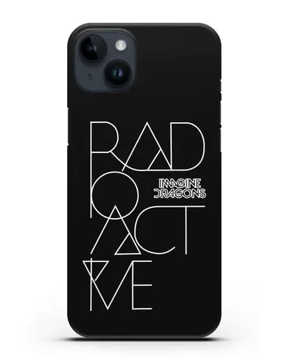 Чехол Imagine Dragons с изображением песни Radioactive силиконовый для iPhone 14 Plus