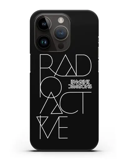 Чехол Imagine Dragons с изображением песни Radioactive силиконовый для iPhone 14 Pro