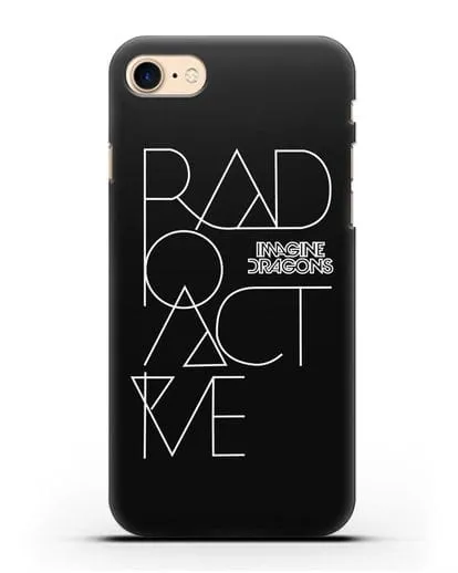 Чехол Imagine Dragons с изображением песни Radioactive силиконовый для iPhone 8
