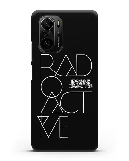 Чехол Imagine Dragons с изображением песни Radioactive силиконовый для Xiaomi Poco F3