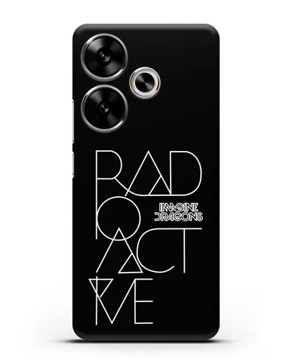 Чехол Imagine Dragons с изображением песни Radioactive силиконовый для Xiaomi Poco F6