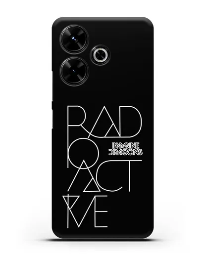 Чехол Imagine Dragons с изображением песни Radioactive силиконовый для Xiaomi Poco M6