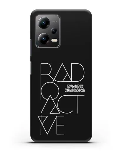 Чехол Imagine Dragons с изображением песни Radioactive силиконовый для Xiaomi Poco X5