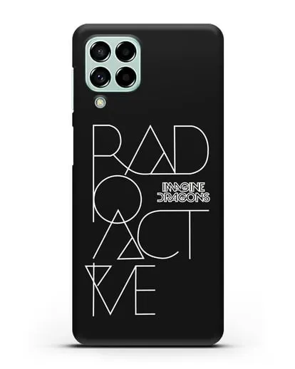 Чехол Imagine Dragons с изображением песни Radioactive силиконовый для Samsung Galaxy M53 [SM-M536]