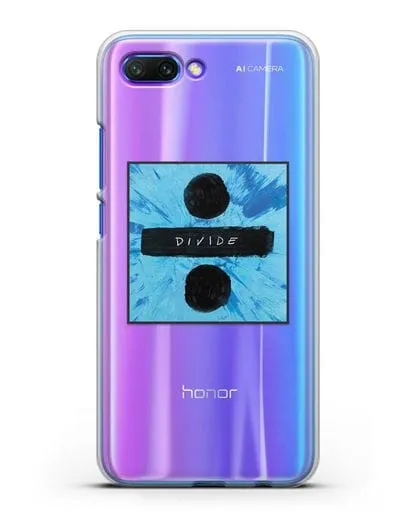 Чехол Ed Sheeran Divide силиконовый для Honor 10