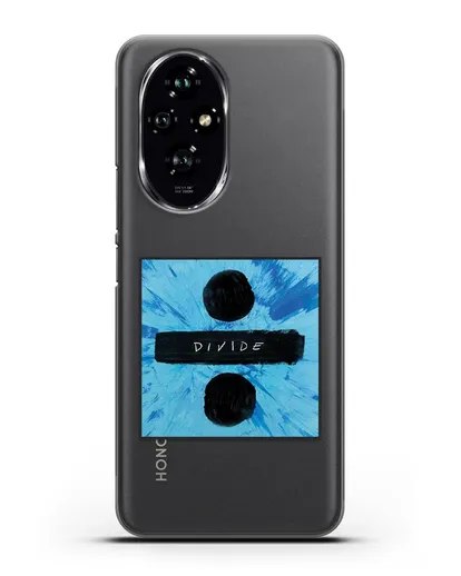Чехол Ed Sheeran Divide силиконовый для Honor 200