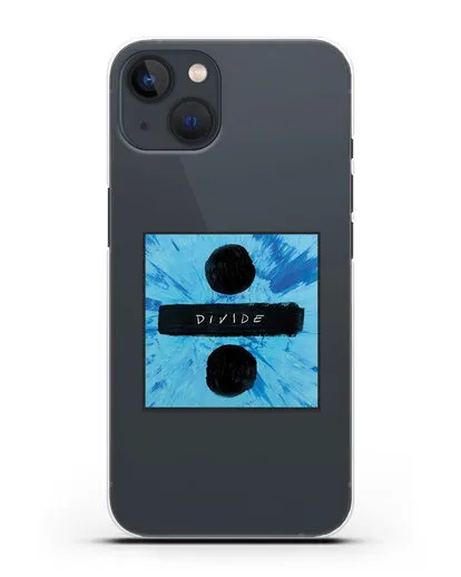 Чехол Ed Sheeran Divide силиконовый для iPhone 13