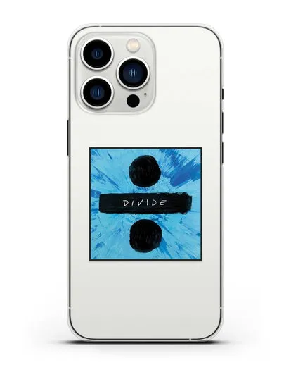 Чехол Ed Sheeran Divide силиконовый для iPhone 13 Pro