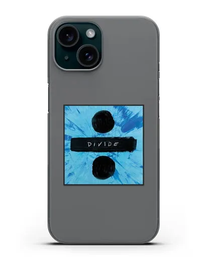 Чехол Ed Sheeran Divide силиконовый для iPhone 15