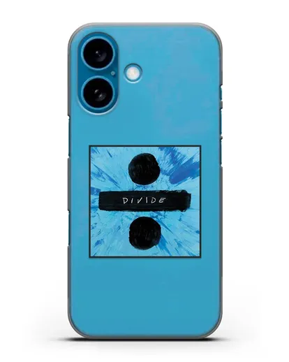 Чехол Ed Sheeran Divide силиконовый для iPhone 16