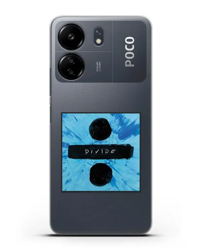 Чехол Ed Sheeran Divide силиконовый для Xiaomi Poco C65