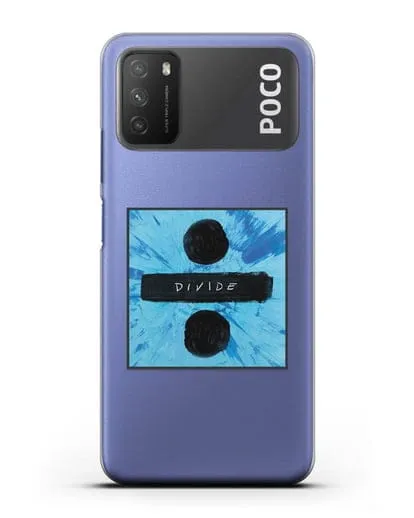 Чехол Ed Sheeran Divide силиконовый для Xiaomi Poco M3