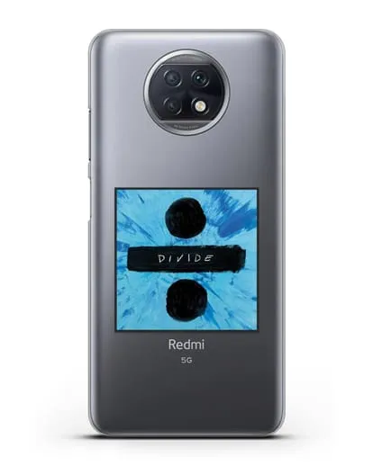 Чехол Ed Sheeran Divide силиконовый для Xiaomi Redmi Note 9T