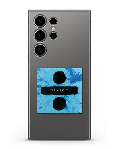 Чехол Ed Sheeran Divide силиконовый для Samsung Galaxy S24 Ultra