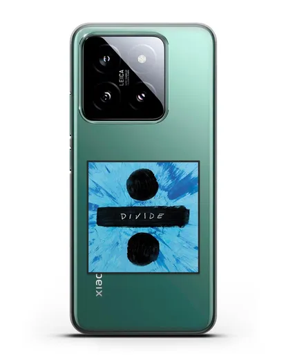 Чехол Ed Sheeran Divide силиконовый для Xiaomi 14