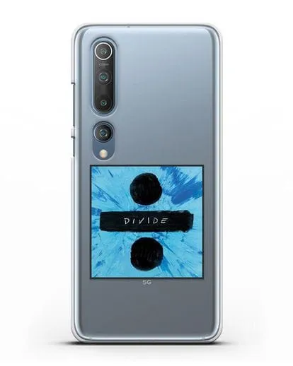 Чехол Ed Sheeran Divide силиконовый для Xiaomi Mi 10