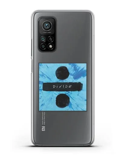 Чехол Ed Sheeran Divide силиконовый для Xiaomi Mi 10T Pro