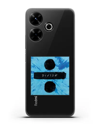 Чехол Ed Sheeran Divide силиконовый для Xiaomi Redmi 13